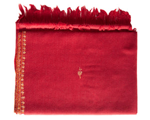 Pashmina Scarf Red With Small Petal
