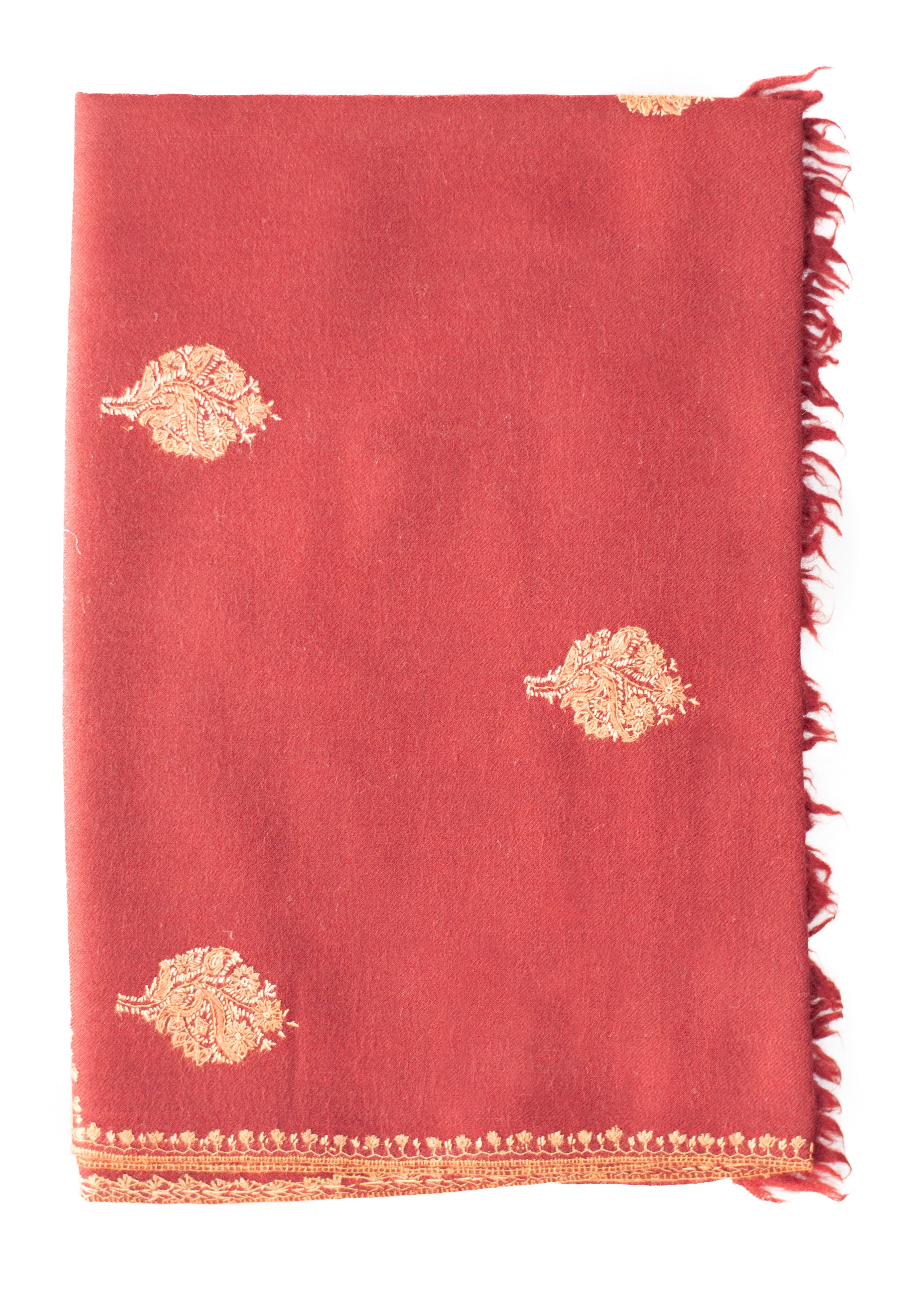 Pashmina Scarf Red With Petal